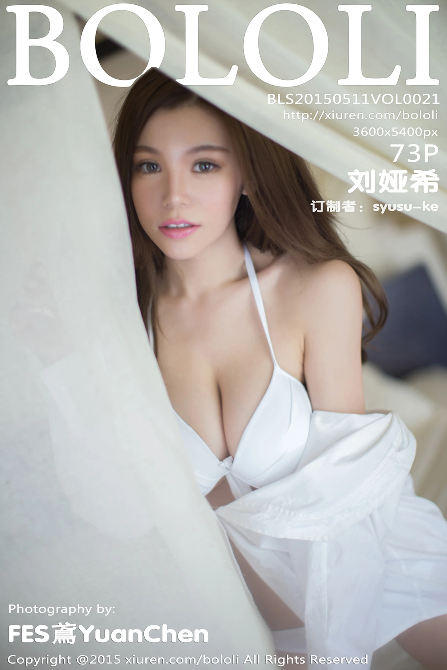 [BoLoli波萝社]Vol.021_嫩模刘娅希泳池边粉红比基尼秀完美身材迷人豪乳73P-秀人网 - XiuRen.Xyz